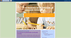 Desktop Screenshot of globalizacaoeeducacao.blogspot.com