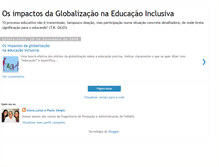 Tablet Screenshot of globalizacaoeeducacao.blogspot.com