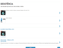 Tablet Screenshot of desistencia.blogspot.com