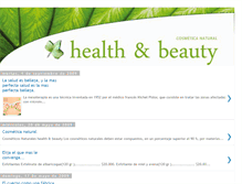 Tablet Screenshot of healthandbeauty09.blogspot.com