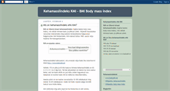 Desktop Screenshot of kehamassiindeks.blogspot.com