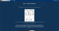 Desktop Screenshot of billwatterson0123.blogspot.com