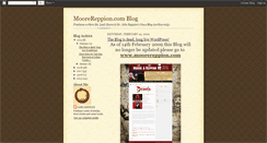 Desktop Screenshot of moorereppion.blogspot.com