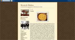 Desktop Screenshot of mesondemadera.blogspot.com