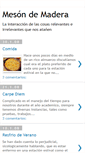 Mobile Screenshot of mesondemadera.blogspot.com