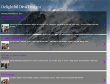 Tablet Screenshot of delightfuldiva.blogspot.com