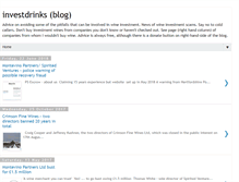 Tablet Screenshot of investdrinks-blog.blogspot.com