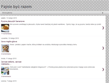 Tablet Screenshot of fajnie-byc-razem.blogspot.com