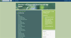 Desktop Screenshot of amerikankapilar.blogspot.com