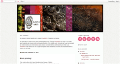 Desktop Screenshot of kavita-kriti.blogspot.com