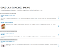 Tablet Screenshot of goodoldfashionedrecipes.blogspot.com