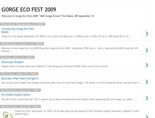 Tablet Screenshot of gorgeecofest09.blogspot.com