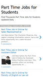 Mobile Screenshot of parttimejobs2students.blogspot.com