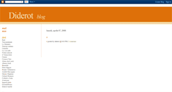 Desktop Screenshot of diderotblog.blogspot.com