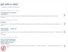 Tablet Screenshot of girl-with-a-voice.blogspot.com