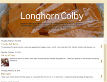 Tablet Screenshot of longhorncolby.blogspot.com