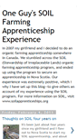 Mobile Screenshot of mysoilexperience.blogspot.com