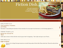 Tablet Screenshot of fictiondish.blogspot.com