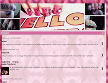 Tablet Screenshot of nailsenbeauty.blogspot.com