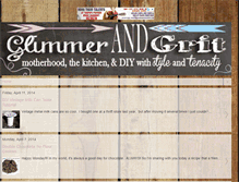 Tablet Screenshot of glimmerandgrit.blogspot.com