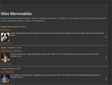 Tablet Screenshot of missmemorabilia.blogspot.com