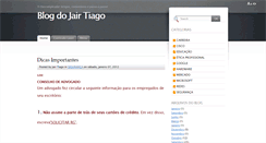 Desktop Screenshot of jairtiago.blogspot.com