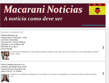 Tablet Screenshot of macaraninoticias.blogspot.com