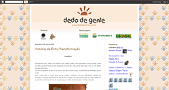 Desktop Screenshot of dedodegente.blogspot.com