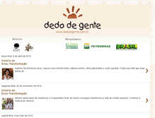 Tablet Screenshot of dedodegente.blogspot.com