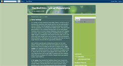 Desktop Screenshot of bioethicscafeusip.blogspot.com