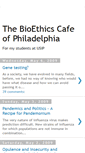 Mobile Screenshot of bioethicscafeusip.blogspot.com