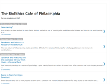 Tablet Screenshot of bioethicscafeusip.blogspot.com