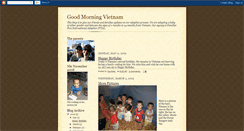 Desktop Screenshot of goodmorningvietnam2007.blogspot.com