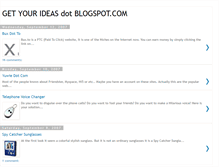 Tablet Screenshot of getyourideas.blogspot.com