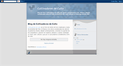 Desktop Screenshot of cultivadoresdeculto.blogspot.com