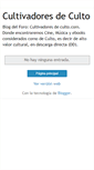 Mobile Screenshot of cultivadoresdeculto.blogspot.com
