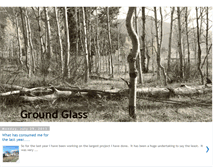 Tablet Screenshot of ground-glass.blogspot.com