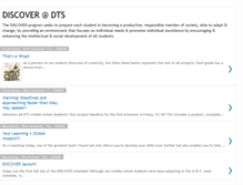 Tablet Screenshot of dtsdiscover09-10.blogspot.com