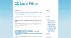 Desktop Screenshot of cdlabelprinter4u.blogspot.com