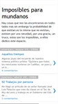 Mobile Screenshot of mundoimposible.blogspot.com