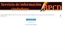 Tablet Screenshot of bpcd401.blogspot.com