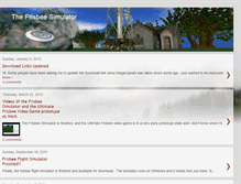 Tablet Screenshot of frisbeesimulation-eng.blogspot.com