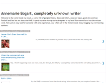 Tablet Screenshot of annemariebogart.blogspot.com