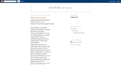Desktop Screenshot of jueves17a21.blogspot.com