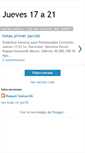 Mobile Screenshot of jueves17a21.blogspot.com