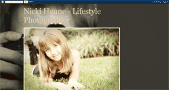 Desktop Screenshot of nickihenne.blogspot.com