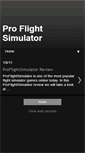 Mobile Screenshot of proflightsimulator4you.blogspot.com