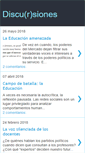 Mobile Screenshot of discursiones2.blogspot.com