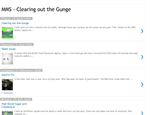 Tablet Screenshot of mms-clearingoutthegunge.blogspot.com