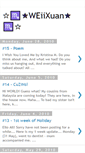 Mobile Screenshot of lonelylove-weiixuan.blogspot.com